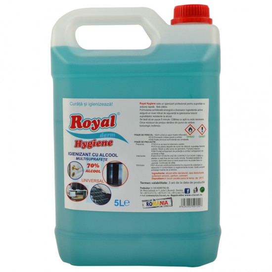 Igenizant cu Alcool Royal Hygiene 5L