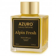 Odorizant camera Azuro Alpin Fresh, difuzor cu betisoare, 100 ml,  luxury perfume