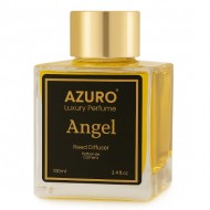 Odorizant camera Azuro Angel, difuzor cu betisoare, 100 ml, aroma lemnoasa, luxury perfume