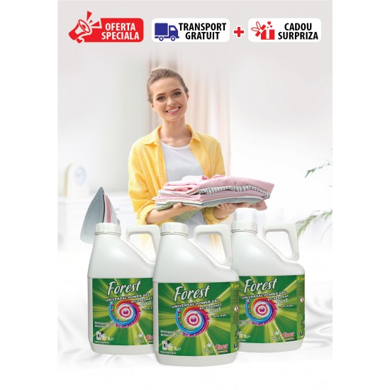PACHET DETERGENT RUFE FOREST 3X5 L