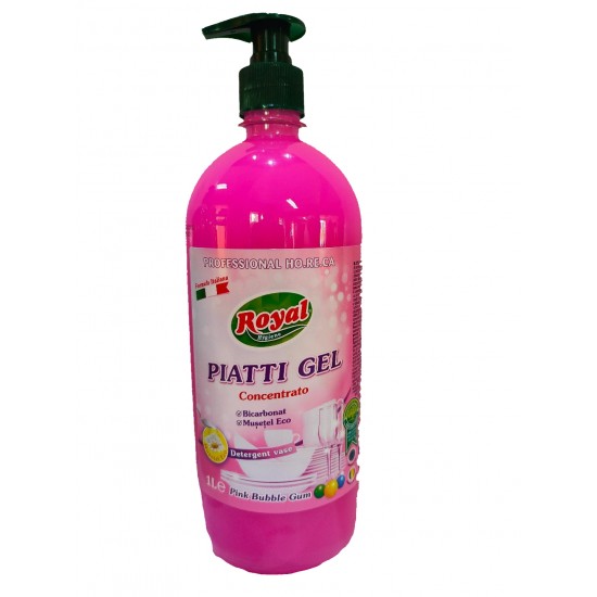 Detergent de Vase Royal Piatti Pink Bubble Gum 1L