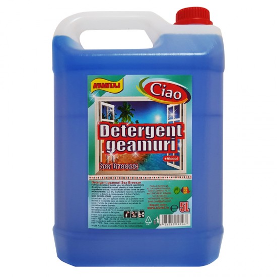 Ciao Detergent geam Sea Breeaze canistra 5 L