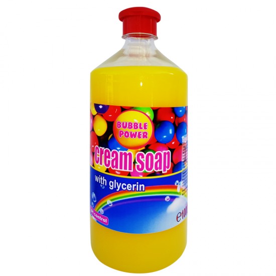 Sapun lichid cremos Bubble Gum rezerva 1 L