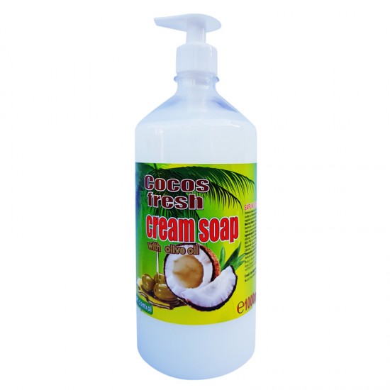 Sapun lichid cremos Cocos Fresh pompita 1 L