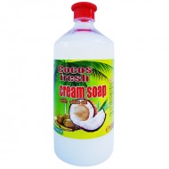 Sapun lichid cremos Cocos Fresh rezerva 1 L