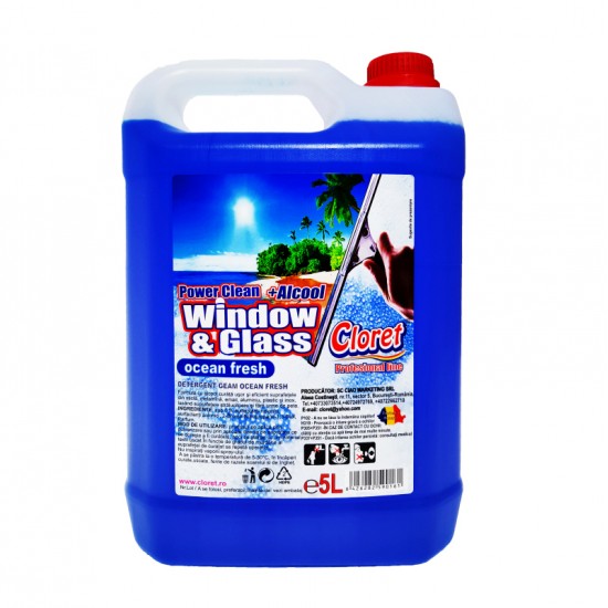 Detergent pentru geam Ocean fresh 5 L