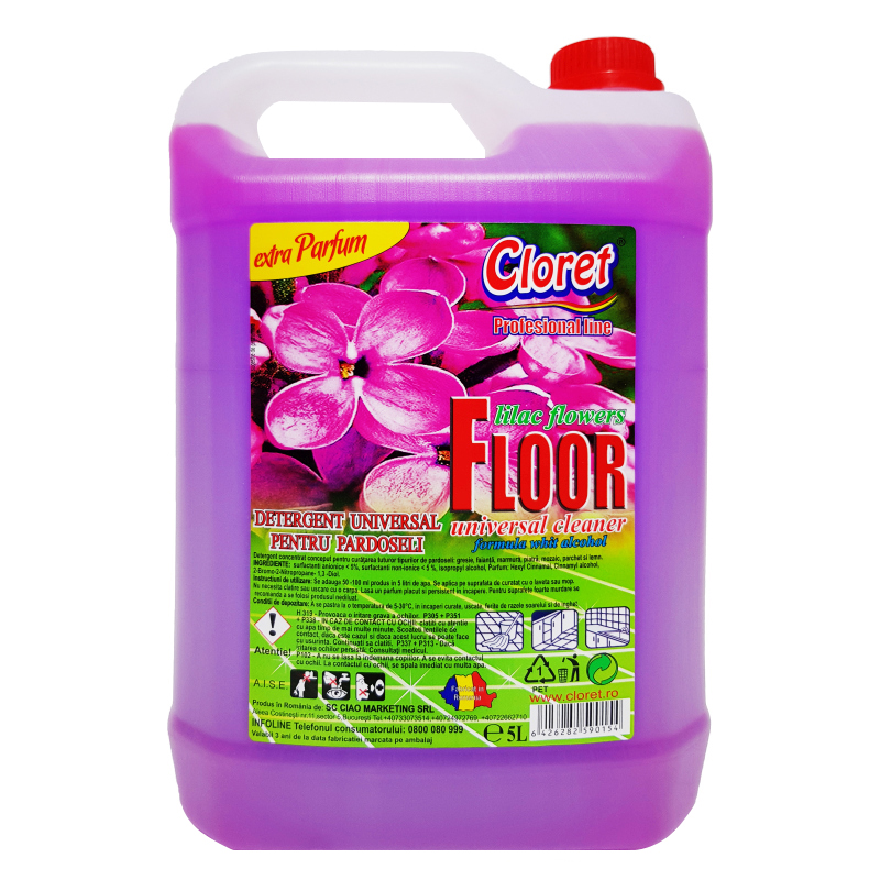 DESCETE　5L Detergent pardoseala liliac 5 L