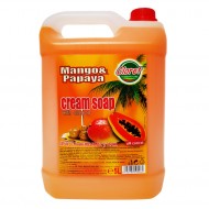 Sapun lichid cremos Mango & Papaya 5 L