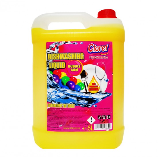 Detergent de vase Bubble Gum 5 L
